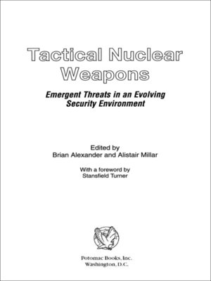 cover image of Tactical Nuclear Weapons
